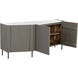 Simmons 56 X 19 inch Grey / Black Sideboard